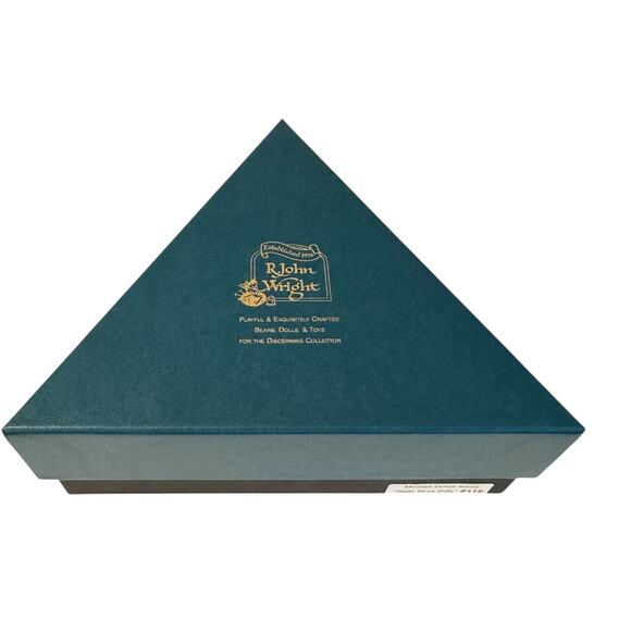 R John Wright #116 of 150 Mother Goose Series Daffy Down Dilly With Box & Cert - Picture 3 of 5